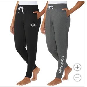 New Calvin Klein Ladies' Joggers, 2-pack butter soft XL L M S